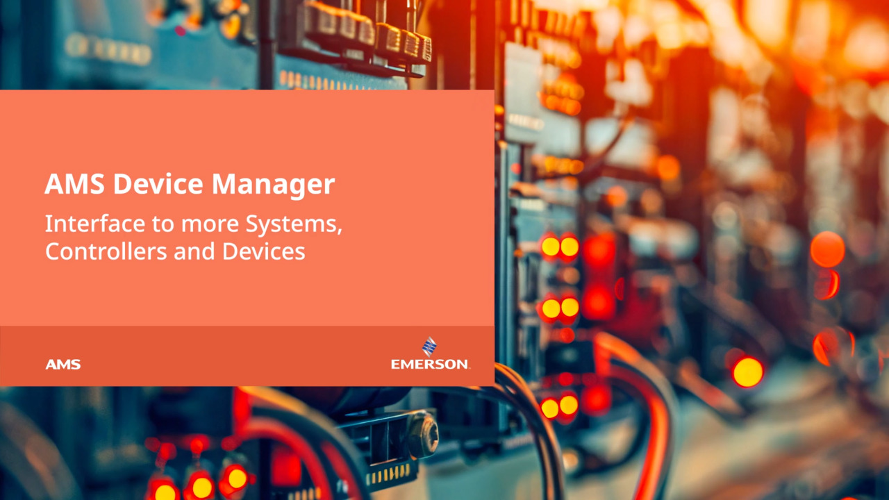 AMS Device Manager | つながるシステム、コントローラ、デバイスを増加