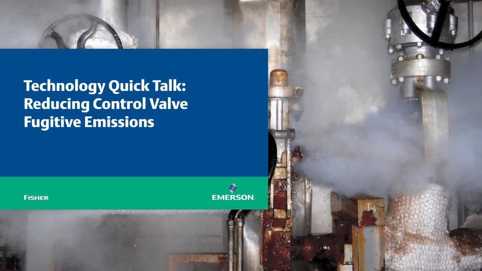 ウェビナー: Fisher テクノロジー・クイック・トーク - コントロールバルブの漏洩排出物の低減