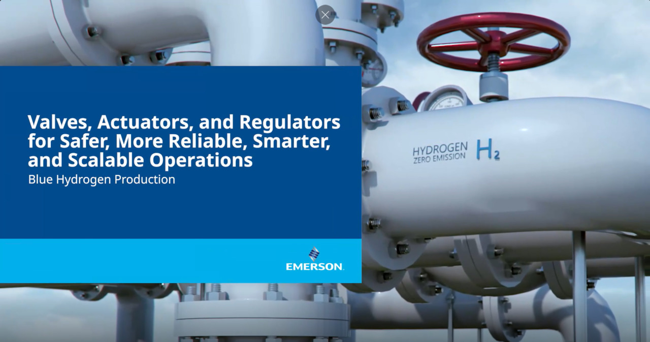 ブルー水素用バルブ、レギュレータ、アクチュエータソリューション