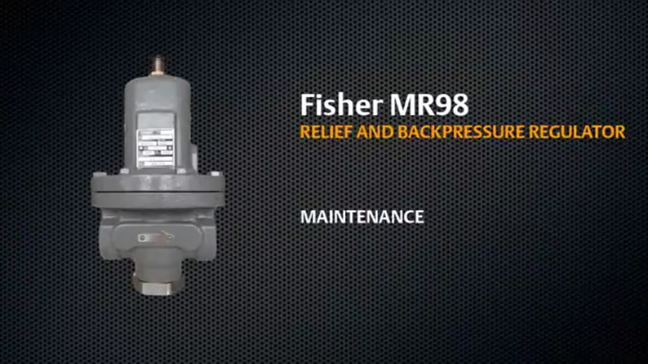 Fisher™ MR95 シリーズ圧力レギュレータ - バルブおよびアクチュエータ