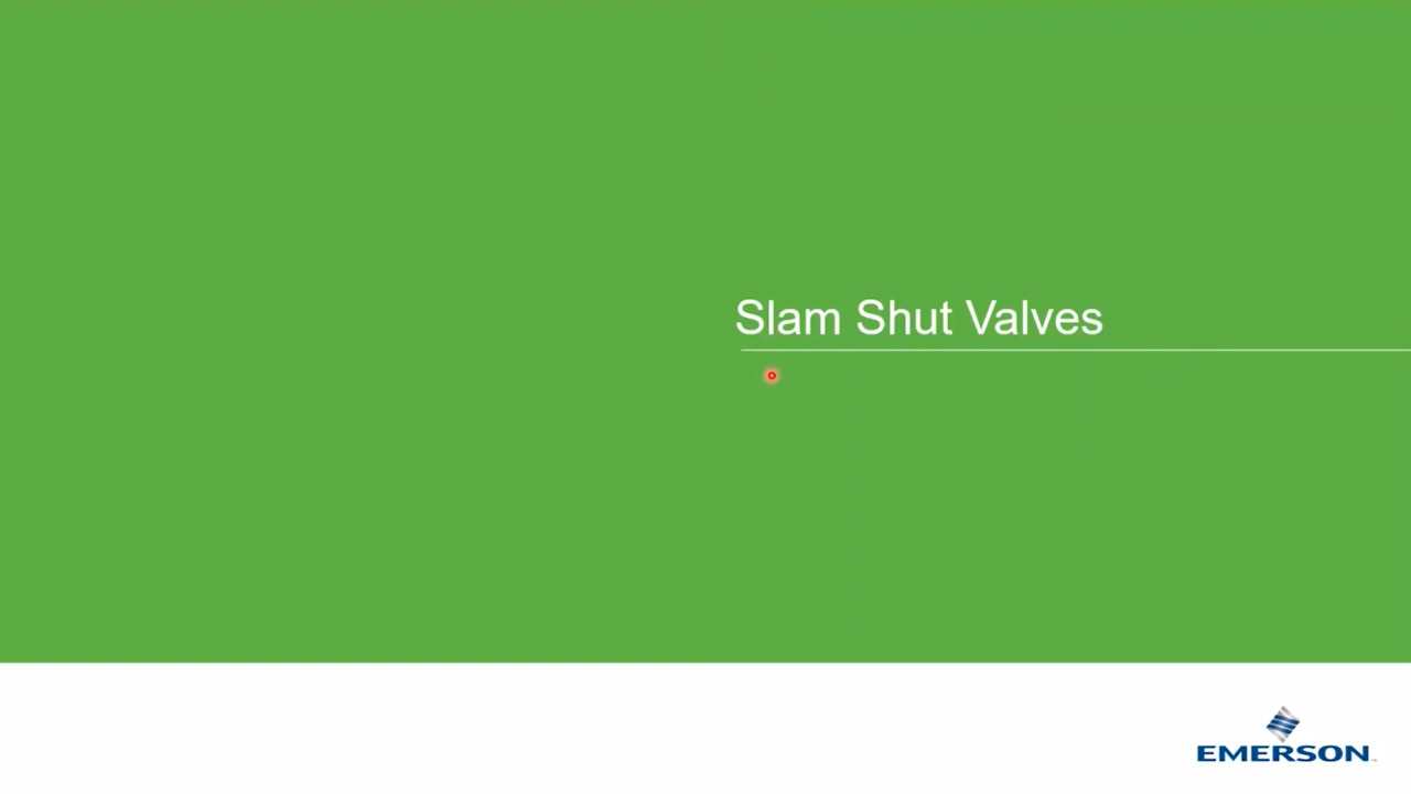 スラムシャットバルブ