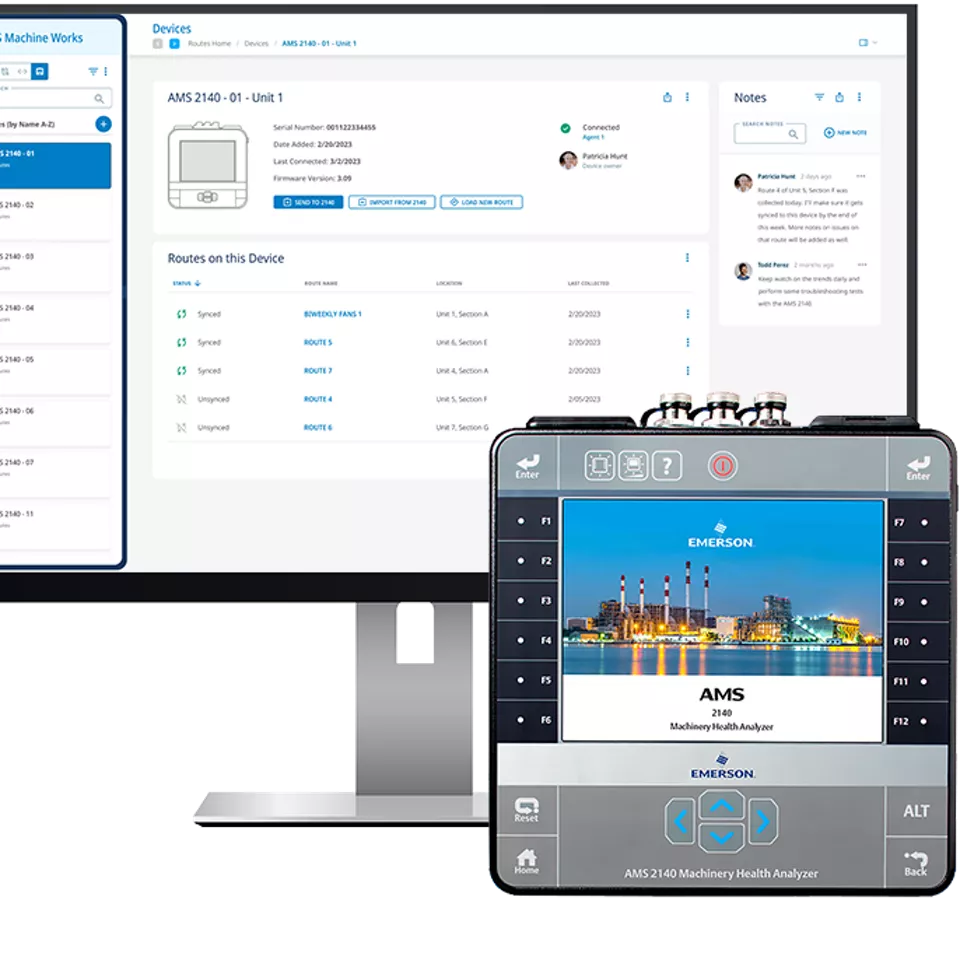 Emerson’s Asset Management Software Unifies Equipment Reliability Data in a Secure, Easy-to-Use, Integrated Platform