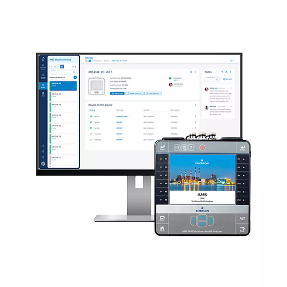 エマソンの資産管理ソフトウェアが、設備の信頼性データを安全で使いやすく統合されたプラットフォームに統一