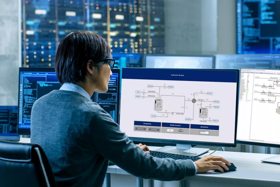 オペレータ向けの高度なグラフィックスを使用して効率的に運用