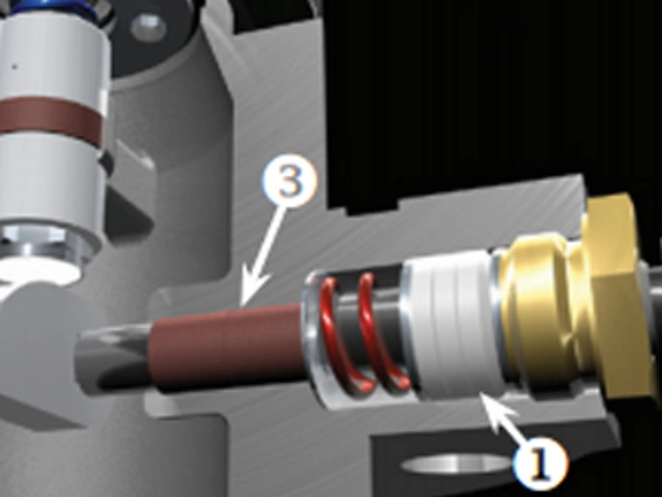 Jet Bleed Internal Valves