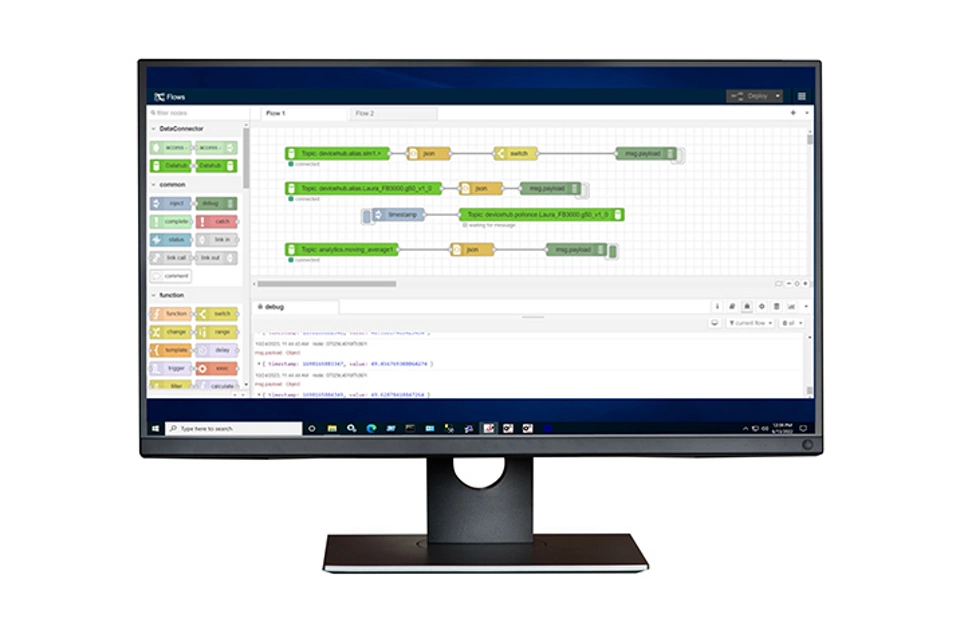FBxEdge with Monitor -  Node-RED