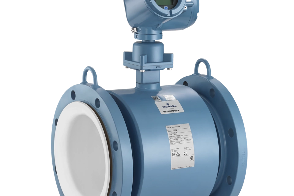 Emerson's Rosemount™ 8795 Magnetic Flow Sensor with Rosemount 9732 Magnetic Flow Transmitter