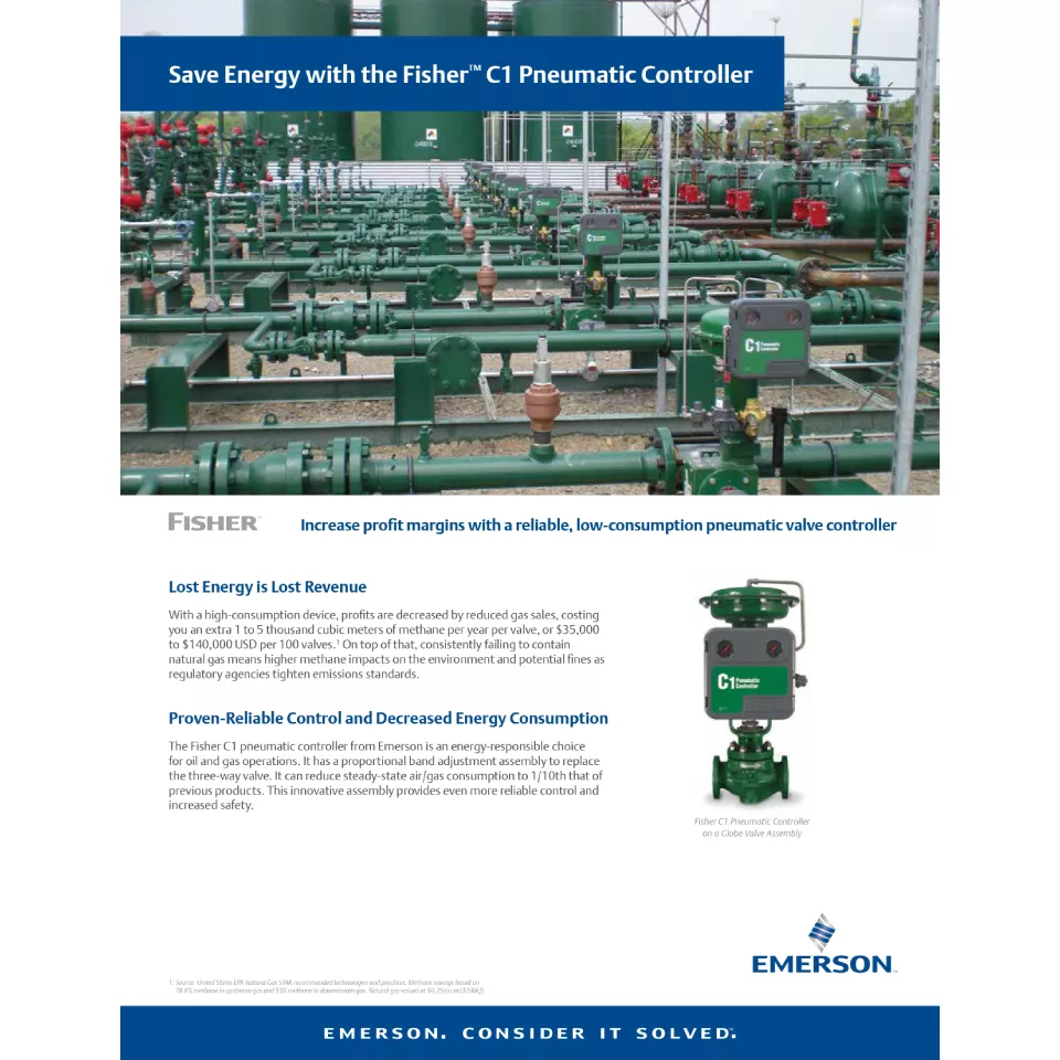 カタログ：Fisher C1 コントローラ