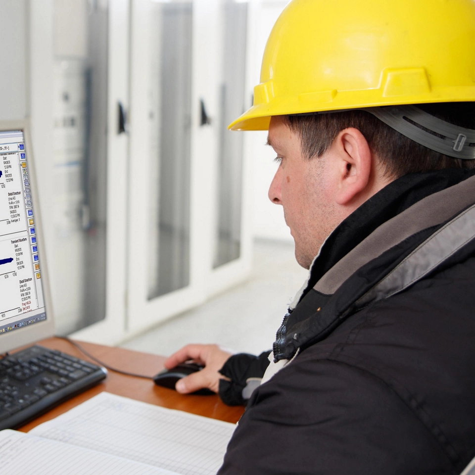 AMS Machinery Manager for trending, reporting and analysis of vibration data.