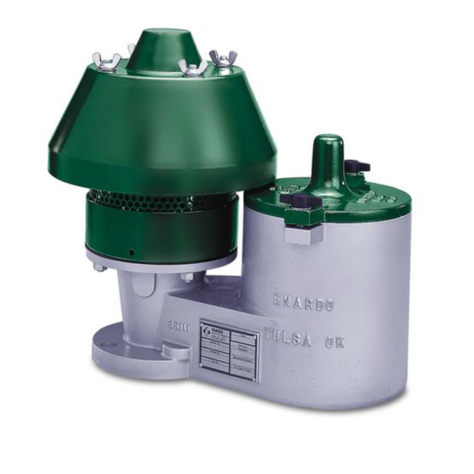 Enardo™ シリーズ ES-950 強化シール高性能大気放出型大気圧／真空リリーフバルブ