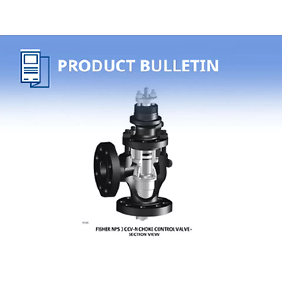 Fisher™ CCV-N 燃料ガス・コントロール・バルブ