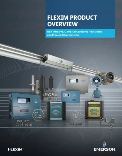 Clamp-on Ultrasonic Flow Meters - Process Refractometers
