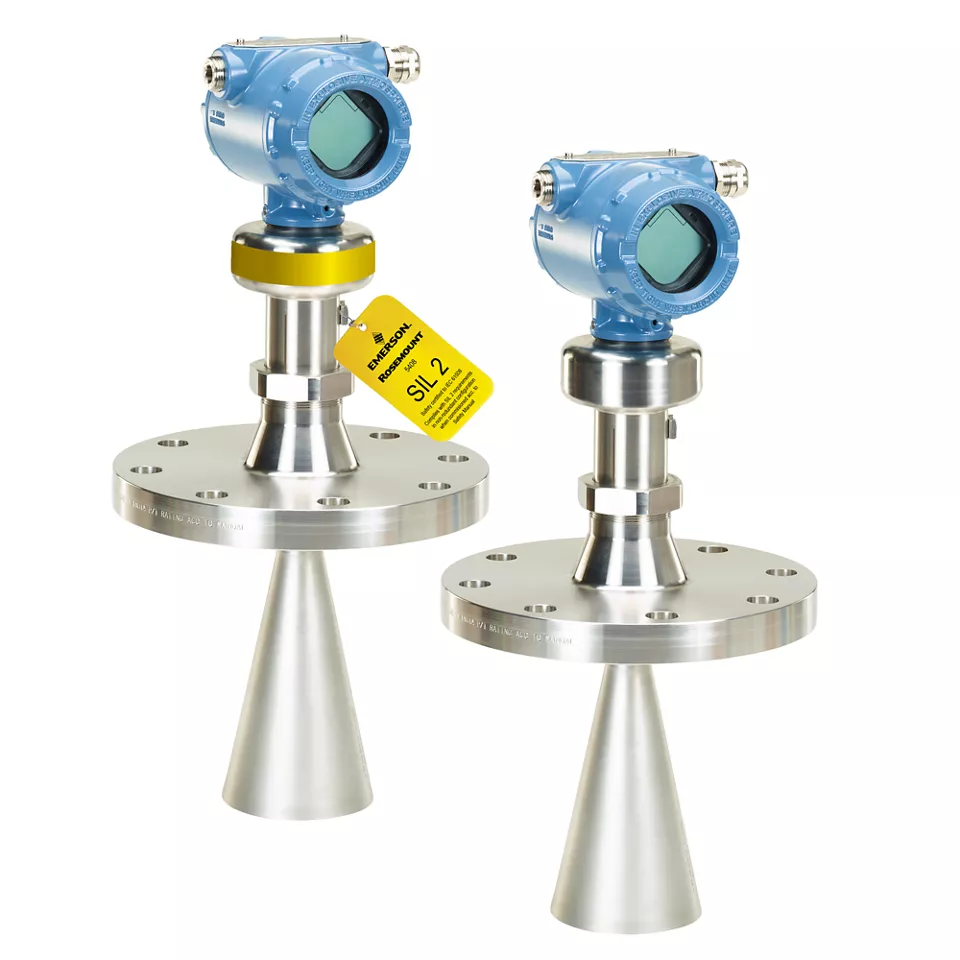 Rosemount™ 5408 レベル伝送器 - 非接触式レーダー