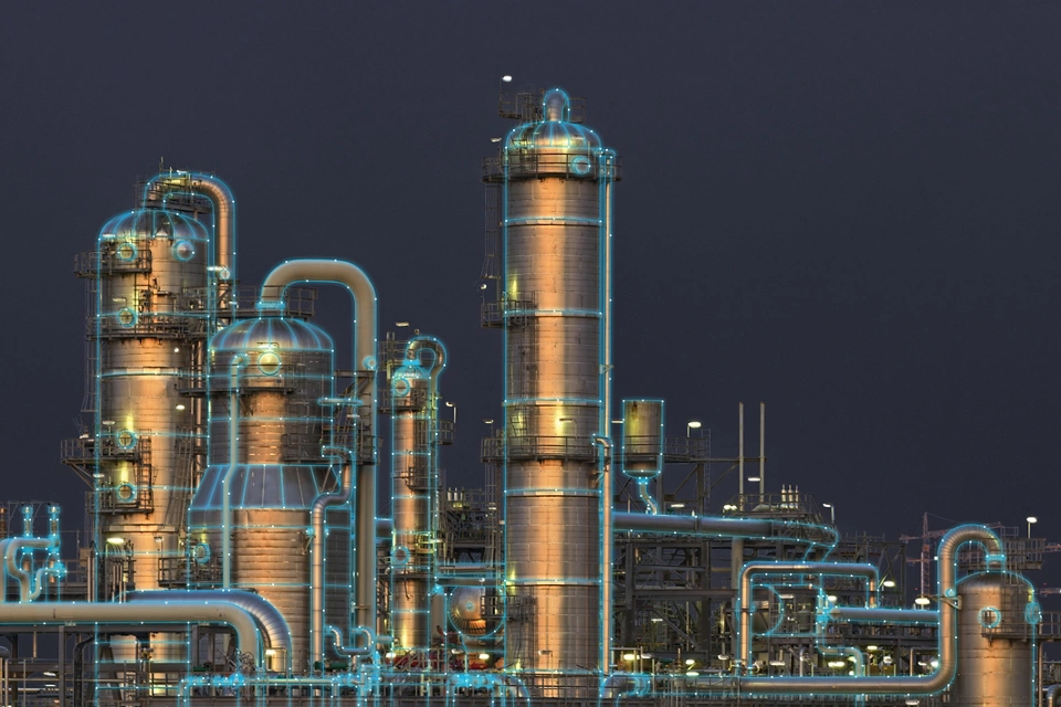 精製作業におけるエネルギー使用量と排出量の削減