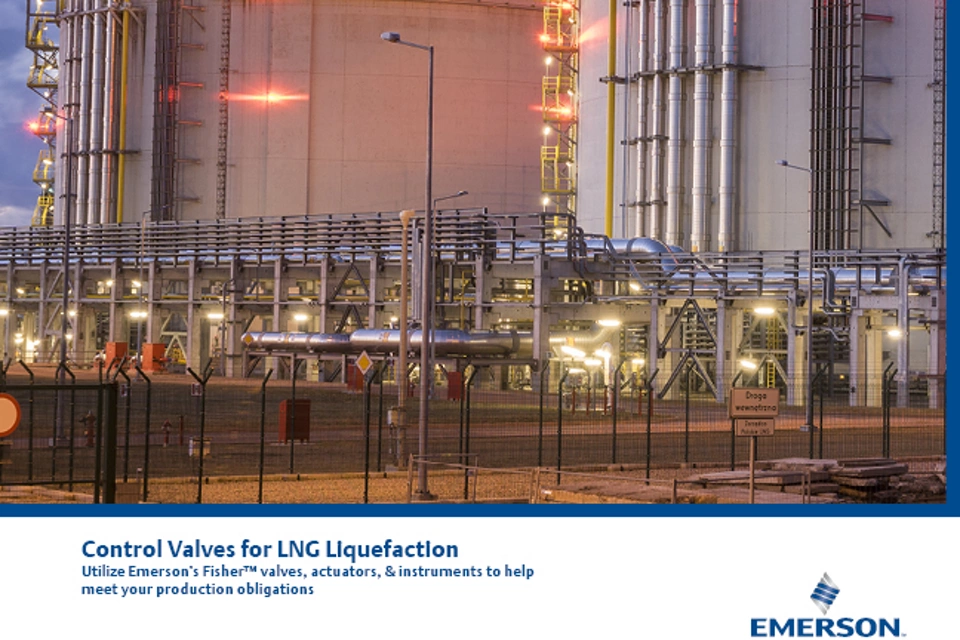 LNG 液化用コントロールバルブ