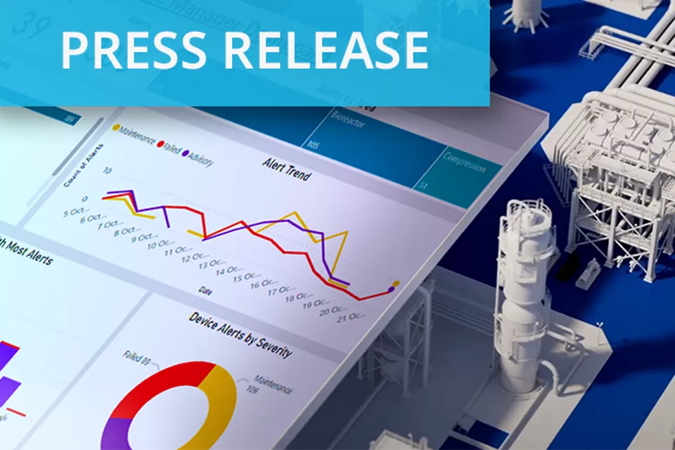 エマソン、データ管理ツールを強化し、アセットマネジメント用ソフトウェアで分析機能を統合