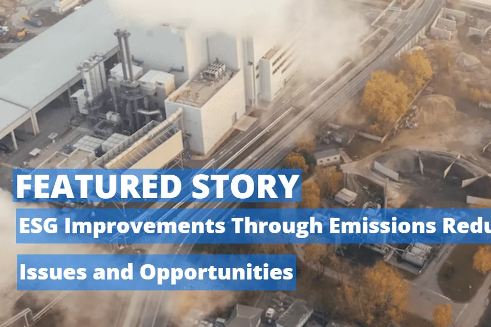 排出量削減による ESG の改善：問題と機会