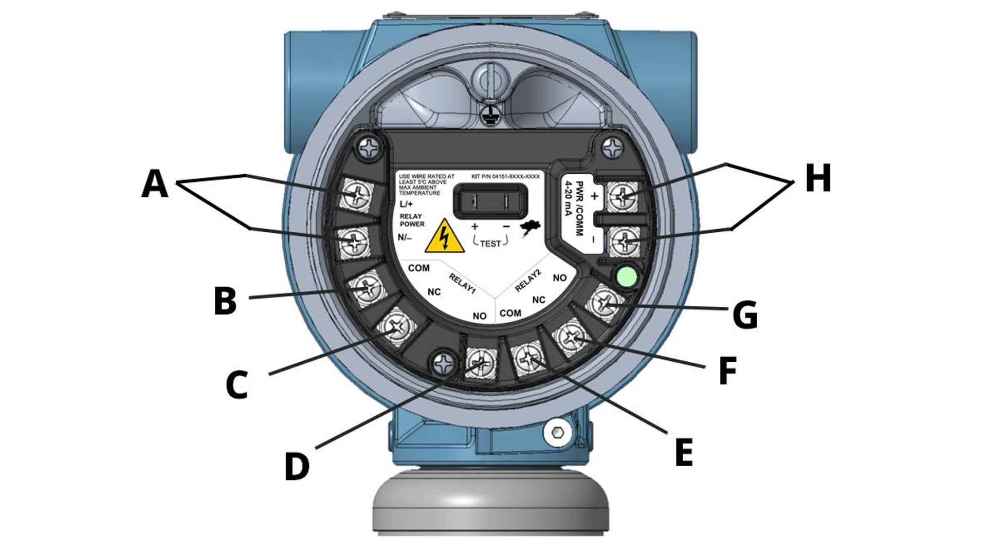 4051S Manual - Relay Terminal Block