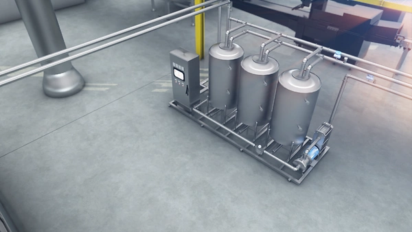 Density Measurement for Fermenter Cleaning