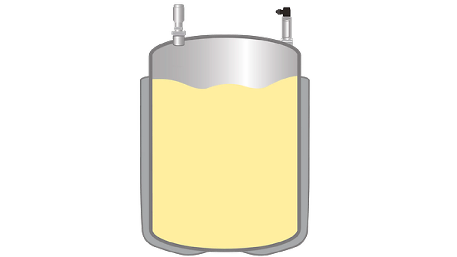 Level Measurement for Rennet Storage Tanks