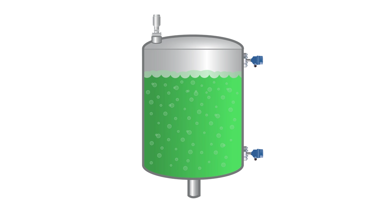 Level Measurement for Solvents in Brewing CIP Tanks