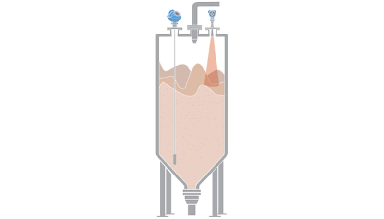 Level Measurement of Corn Steep Tanks in Grain Production Operations