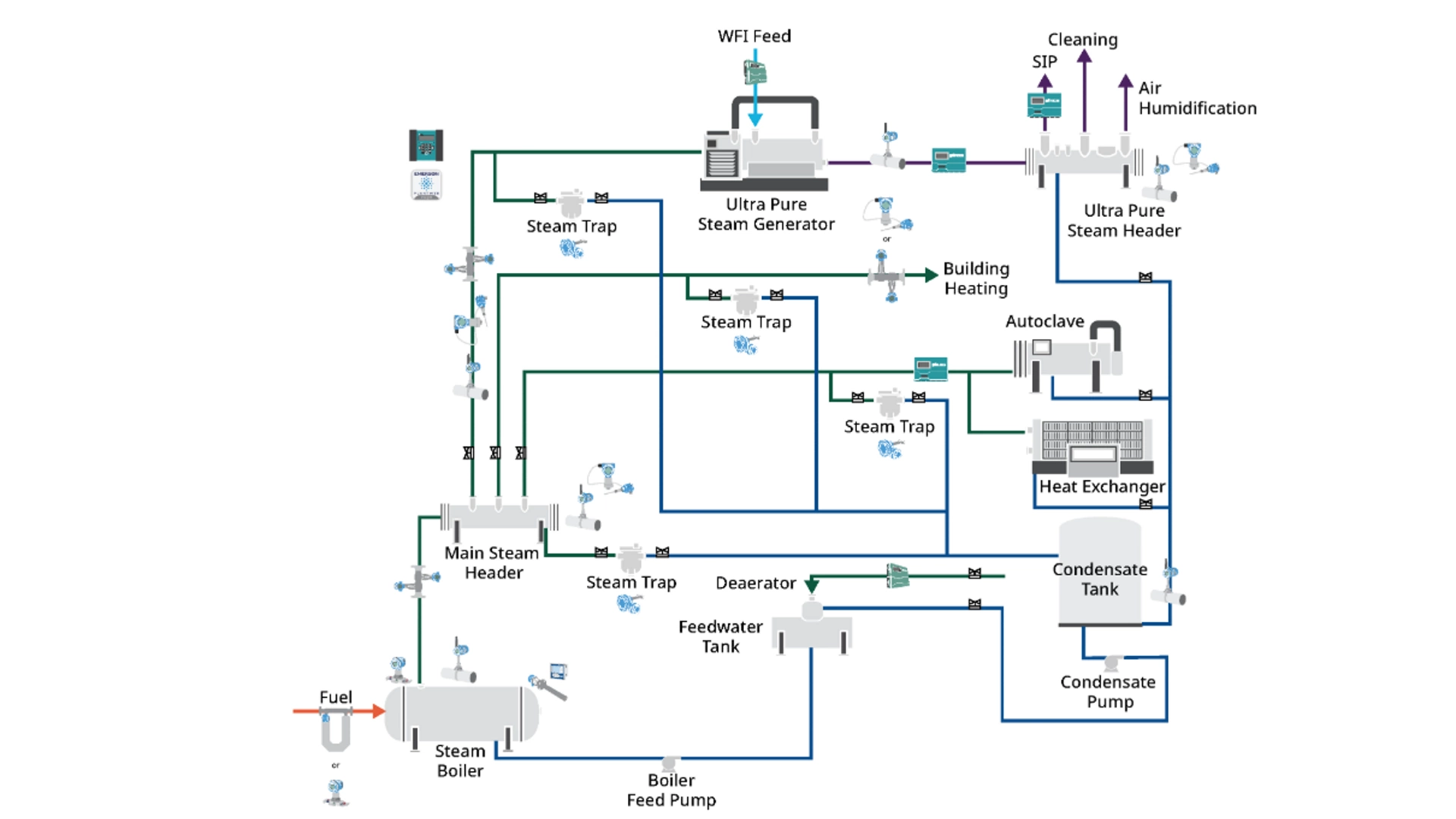 Measurement Instrumentation for Life Sciences Manufacturing - Steam