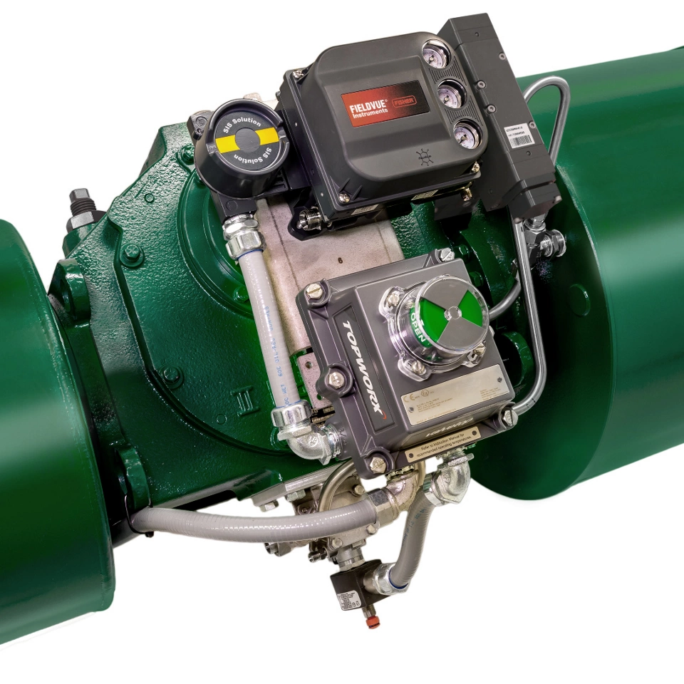 Fisher™ FIELDVUE™ DVC6200 SIS デジタルバルブコントローラ