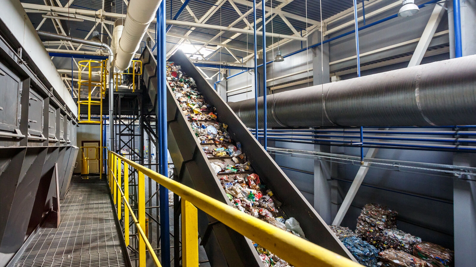 Flame Detection in Waste Management Facilities