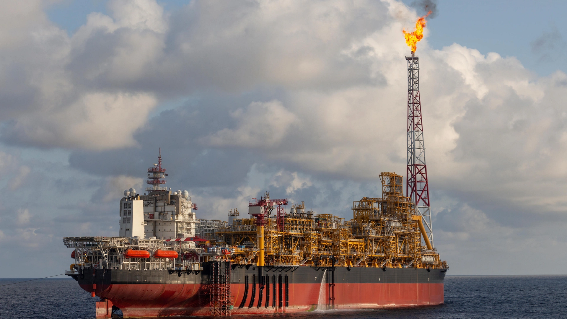 FPSO Kaombo Sul at offshore Angola