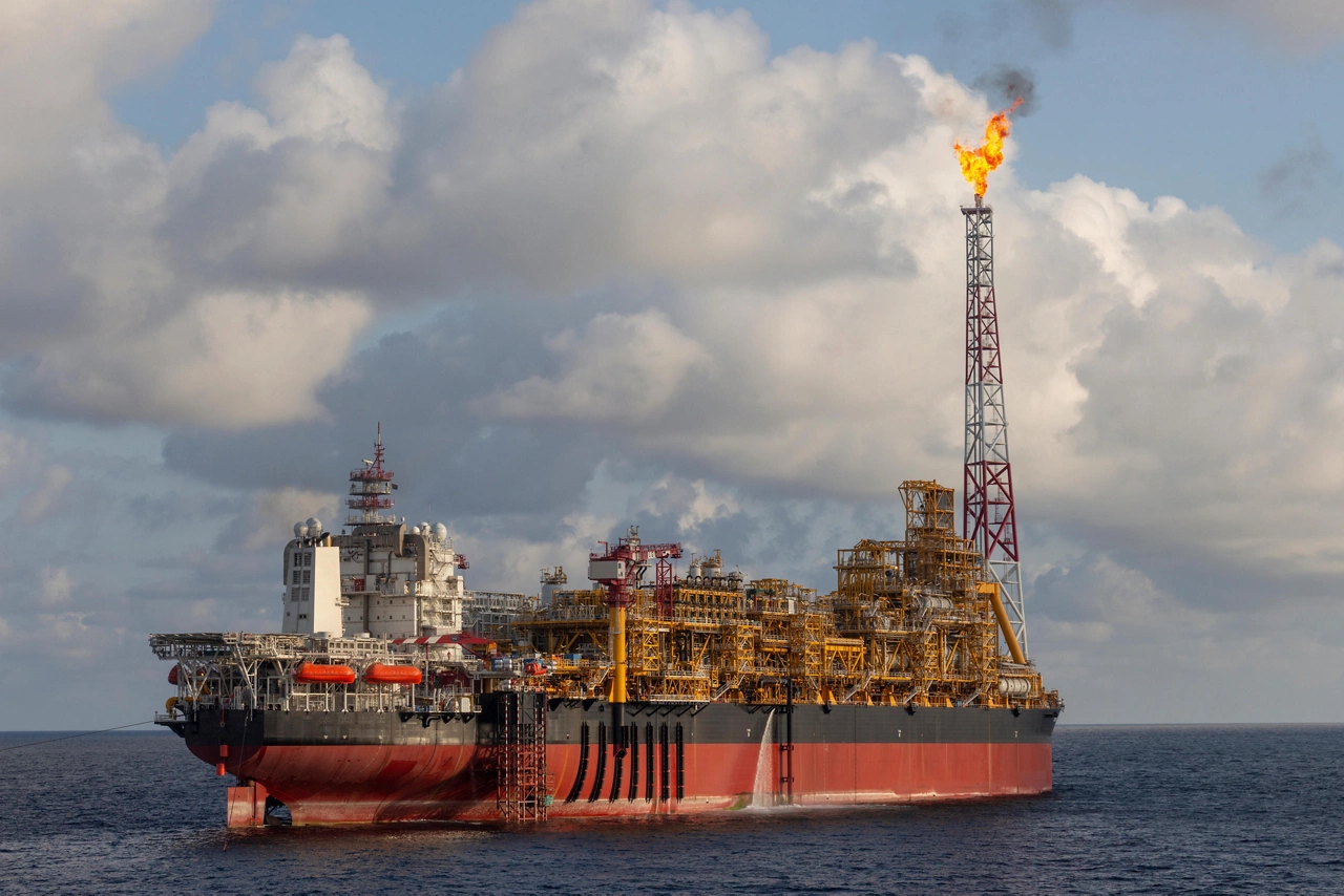 FPSO Kaombo Sul at offshore Angola
