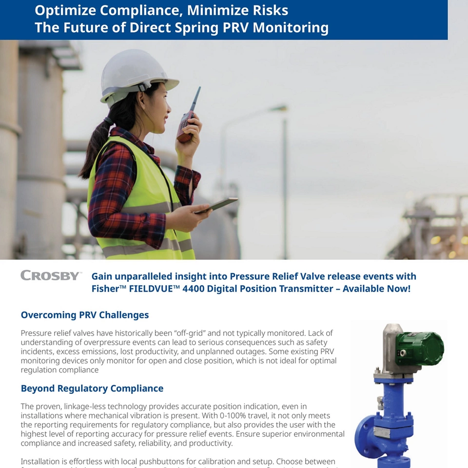 Fisher™ FIELDVUE™ 4400 Flyer