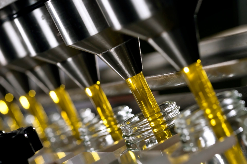 液体充填仕上げ