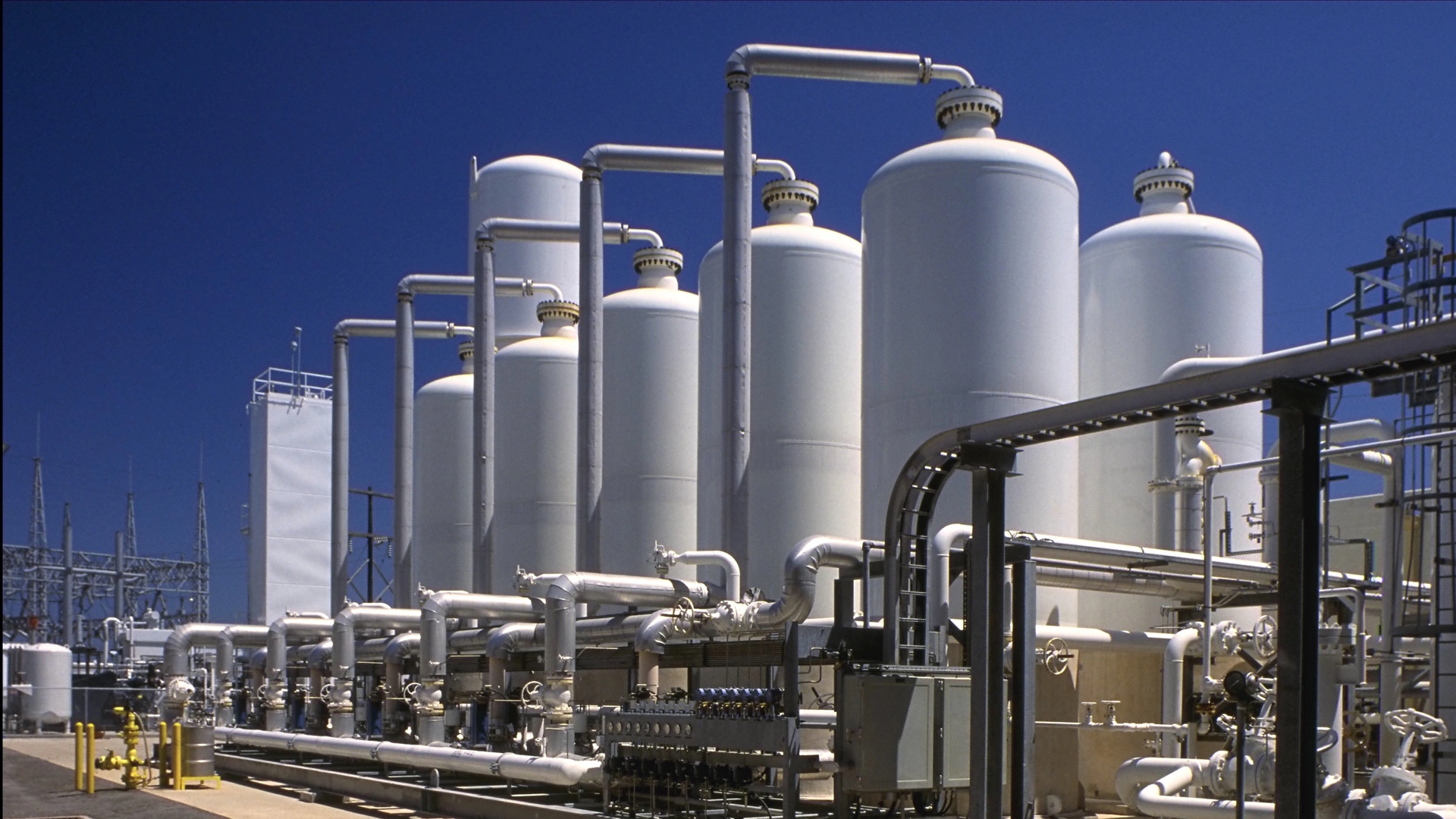 Hydrogen Generation Plant control automation equipment tanks