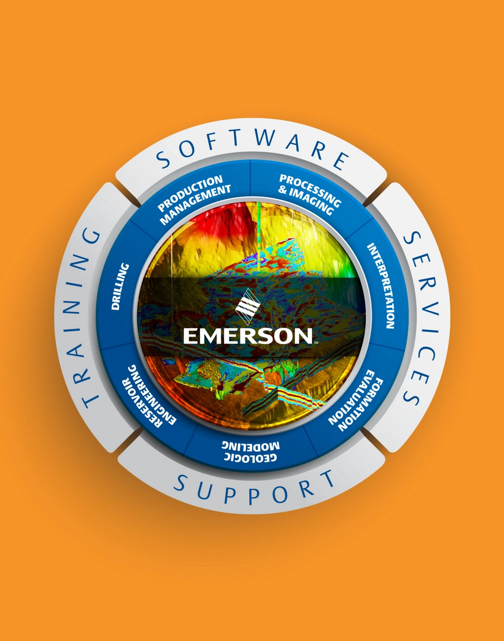 Storage tanks and pressure vessels with pipes and valves at gas storage facility.