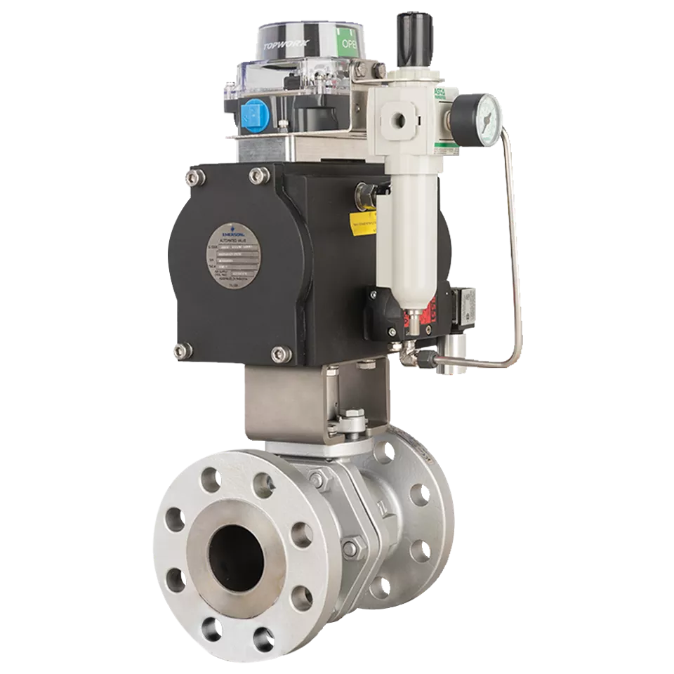 KTM EB1 Ball Valve with Powered Actuator