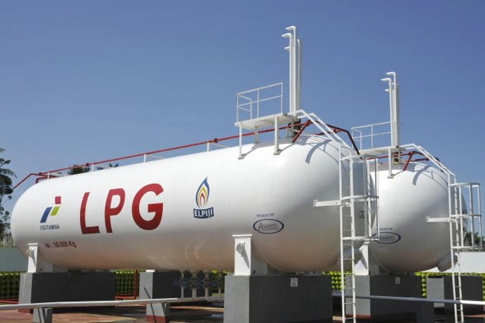 LPG ボトリングプラントのレベル測定と在槽管理