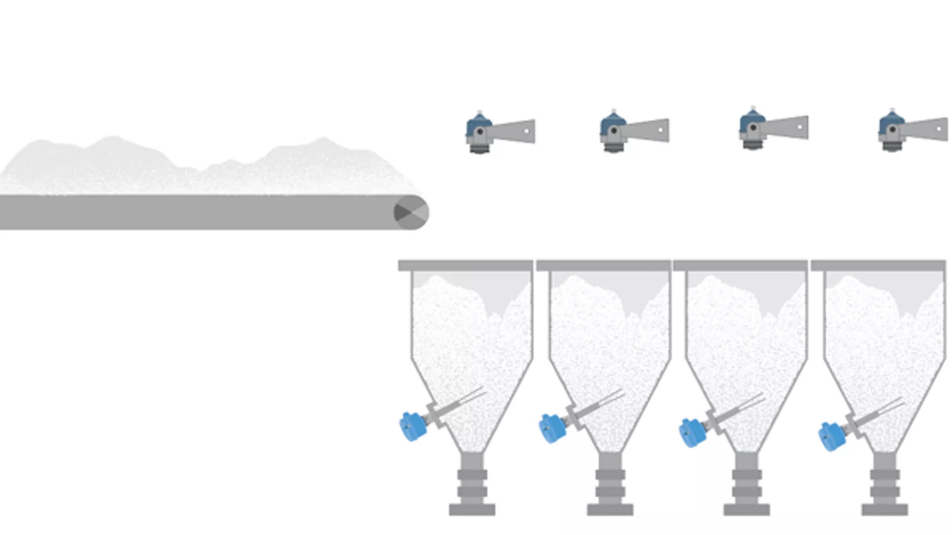 Level Measurement in Detergent Production Silos
