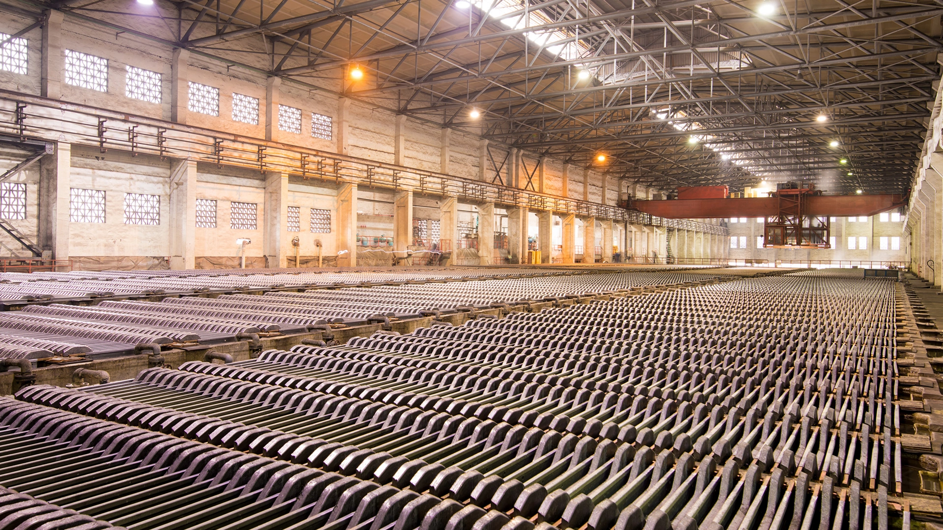 Copper production line