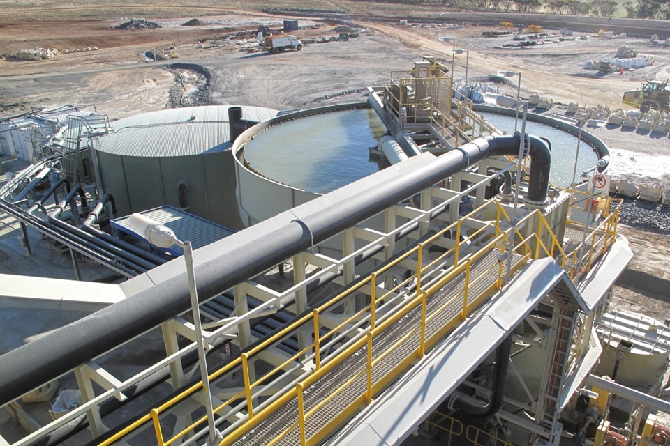 Galaxy Mining Lithium and Spodumene extraction and processing plant in Ravensthorpe Western Australia