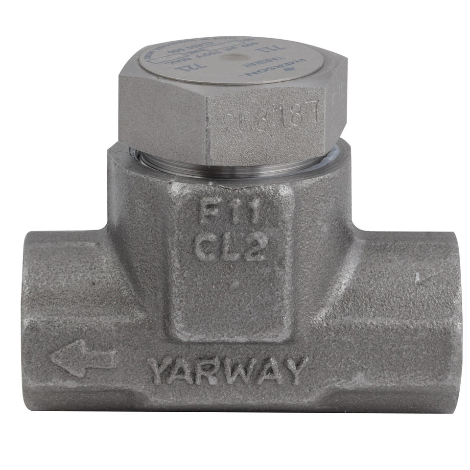 Yarway 721 および 711 ユニボディ熱力学式スチームトラップ