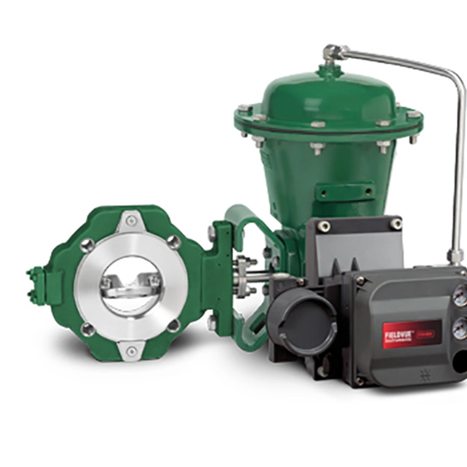 Fisher™ 8580 高 性能バタフライバルブ