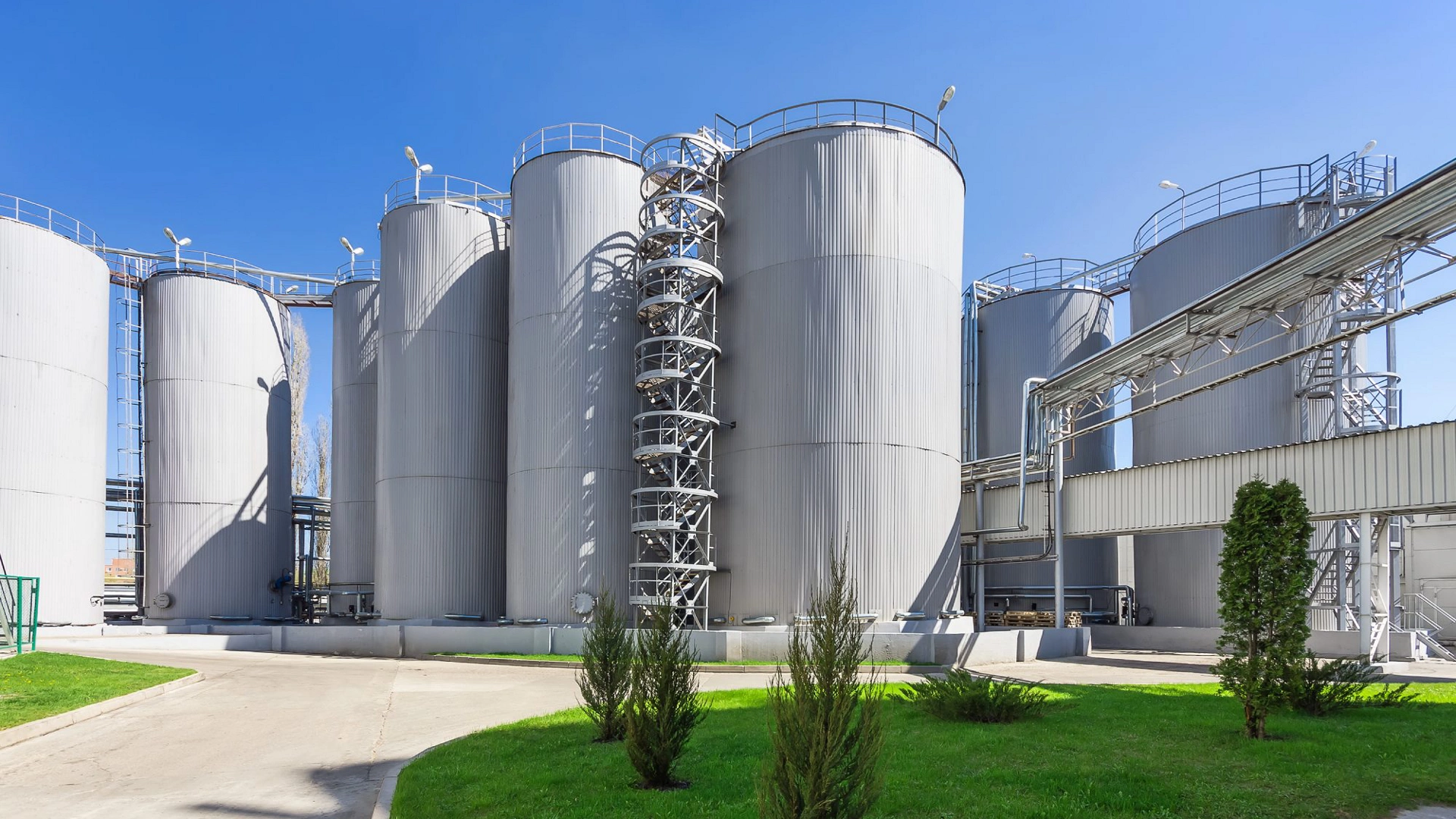 Level Measurement in Raw Material Storage