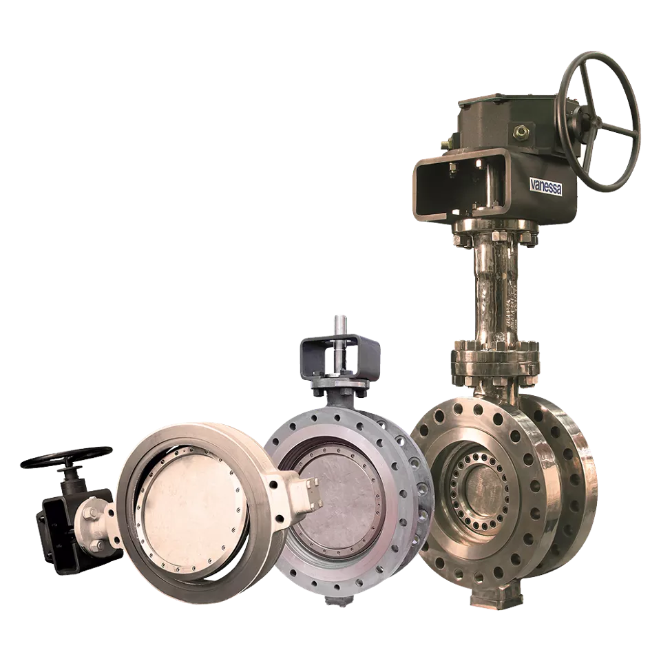 Vanessa シリーズ 30,000 トリプル・オフセット・バルブ