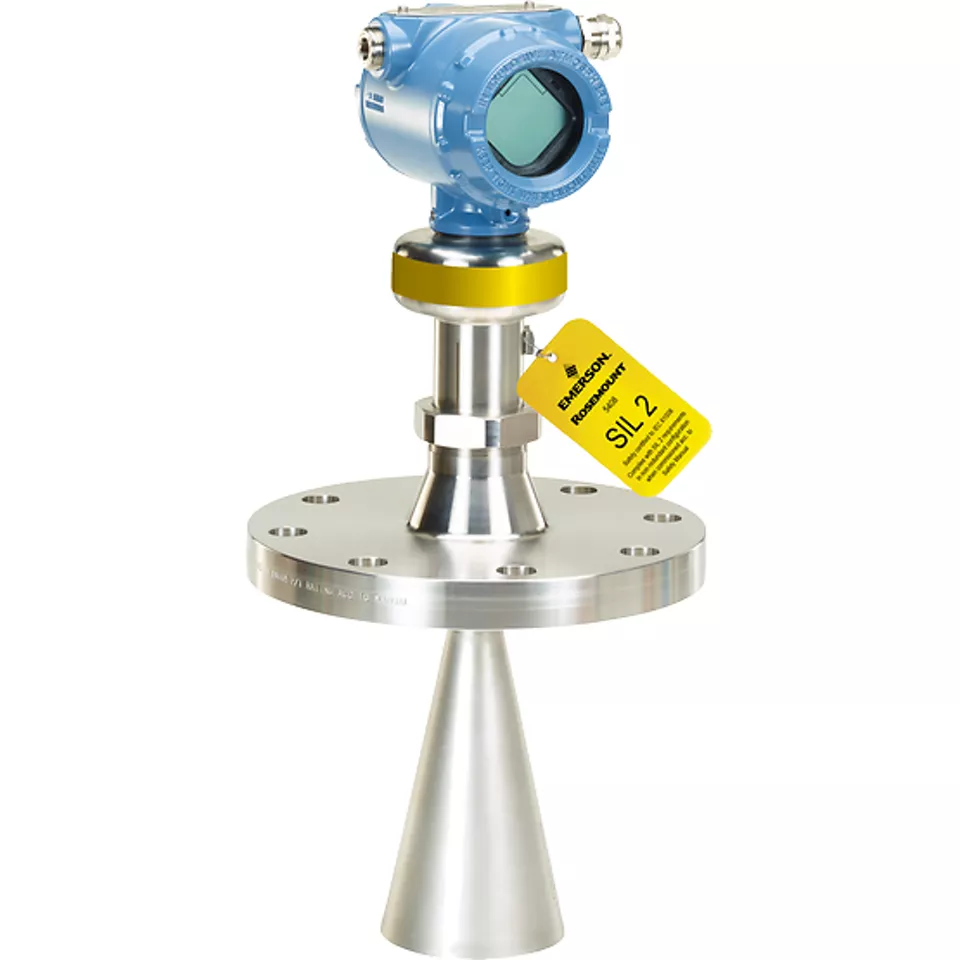 Rosemount™ 5408 レベル伝送器 - 非接触式レーダー