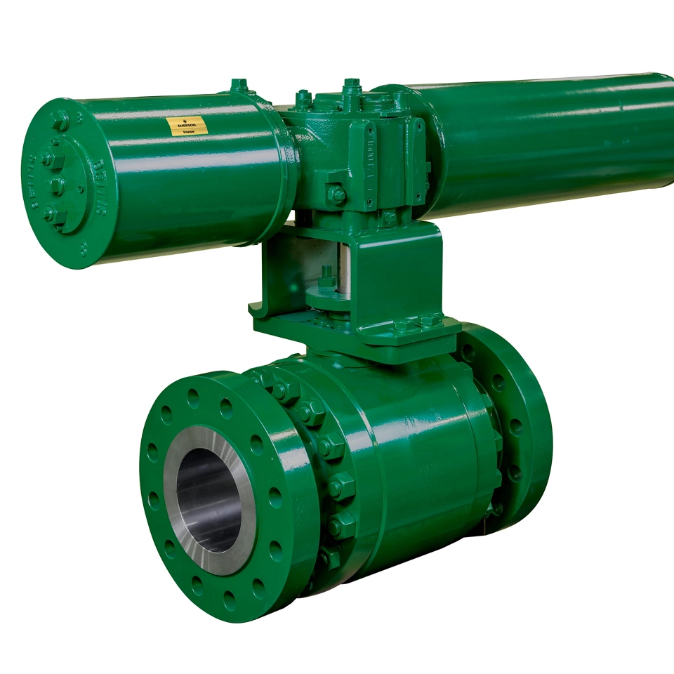 Fisher™ Digital Isolation™ DSV1000 フルボアボールバルブソリューション